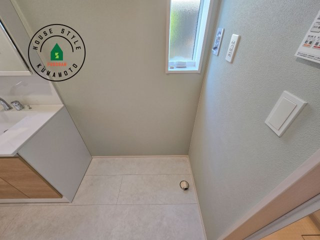 熊本市南区良町3丁目第1-2棟（2号棟）のランドリースペース|ランドリースペースとなります。広々して有効的にご使用できます。 