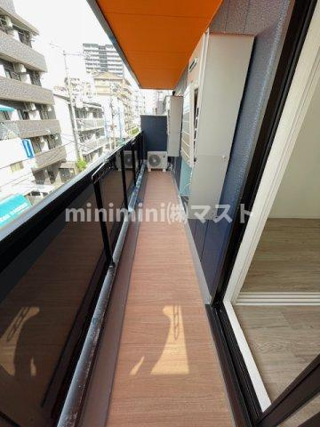 NU長居公園のバルコニー