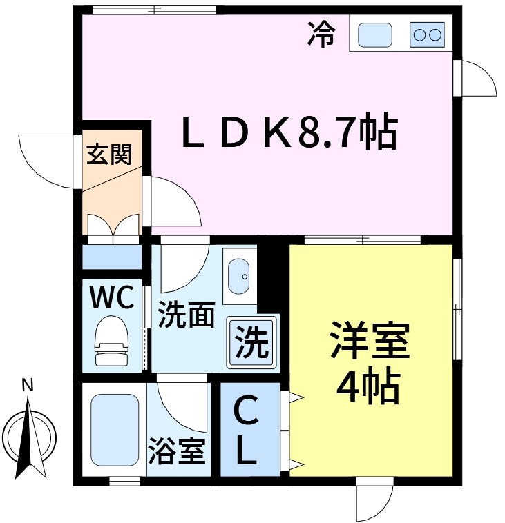 ミューズ新小岩の間取り