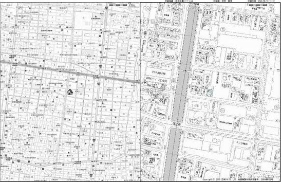 グローリーハイツ東成の地図