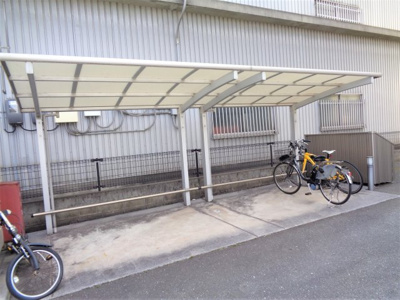 【その他共用部分】 | セジュール箕島 | 屋根付き駐輪場