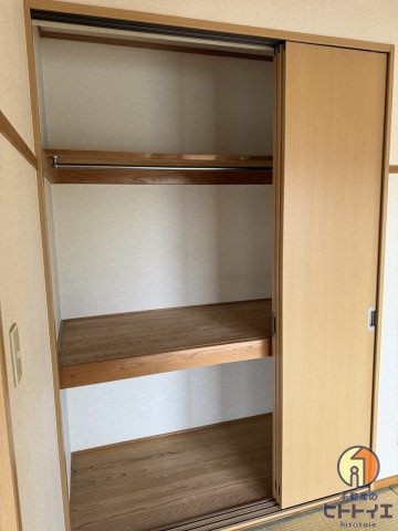 明洲ハイツの収納|和室の収納です