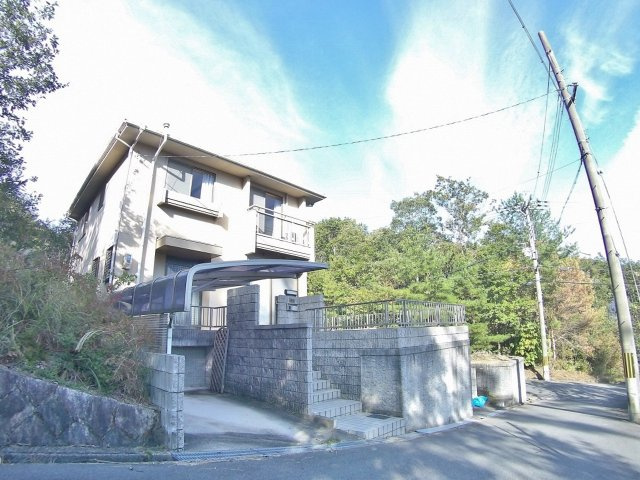 ◆ゆったり５ＬＤＫ◆南向き庭スペース付き◆オール電化住宅◆亀岡市畑野町千ケ畑高橋の前面道路含む現地写真|前道