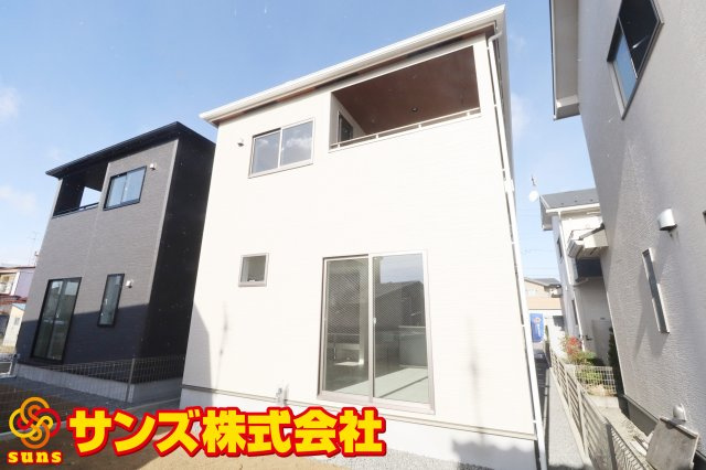 郡山市安積荒井２丁目　　　２号棟　　　安積第１小学校、安積中学区の外観|南東側から見た外観♪