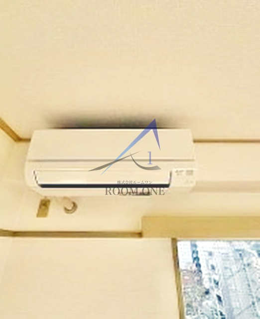 レジデンスフジワラの設備|エアコン付きです。