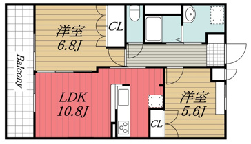 【間取り】 | グラン・ウッド　A