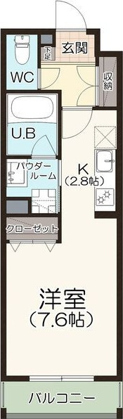 Luxter 柴田の間取り