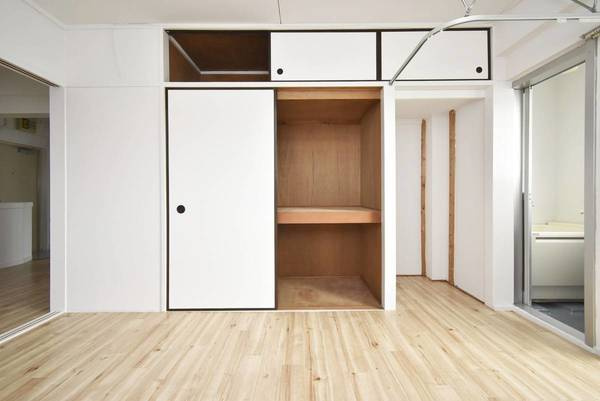 ビレッジハウス浦賀7号棟の収納|ビレッジハウスの同一物件・同一タイプの間取りの写真です