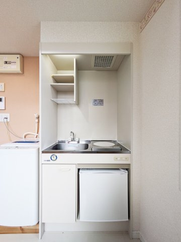 ユナイト金沢八景ハイゼンベルグのキッチン|写真は203号室のお部屋になります。