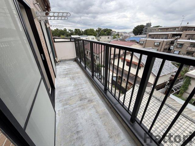 パークウエスト豊中のバルコニー