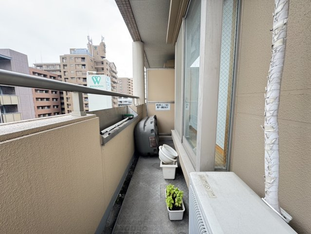 ワコーレアーバンフラッツ三宮東のバルコニー