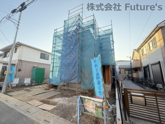 三郷市鷹野1丁目　新築戸建　全2棟　A号棟の外観|現地の写真になります。