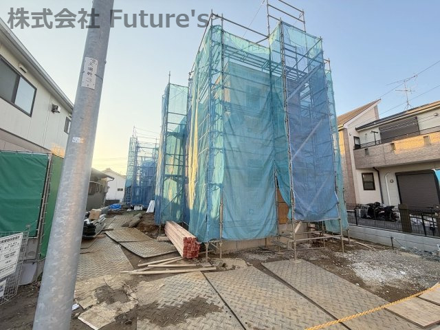 三郷市鷹野1丁目　新築戸建　全2棟　A号棟の外観|現地の写真になります。