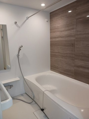 【浴室】 | サンリットⅠ　（和歌山市内原） | ゆったり過ごせるお風呂です