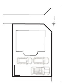 【区画図】 | 【再生住宅】甲斐市中下条 | 区画図