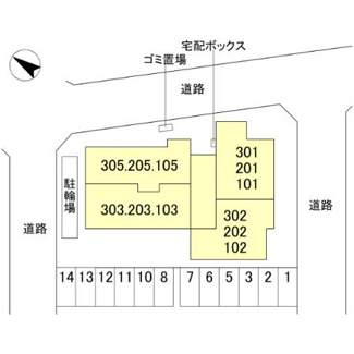 【区画図】 | マルシェル館浦和美園