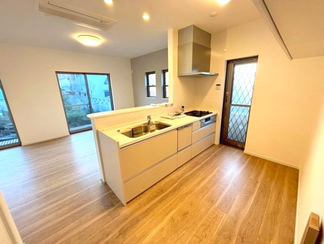 富田林住宅のキッチン