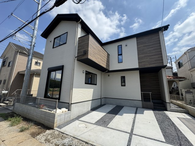 松戸市平賀新築戸建（平賀8期）の外観|完成済み内覧可能です！！