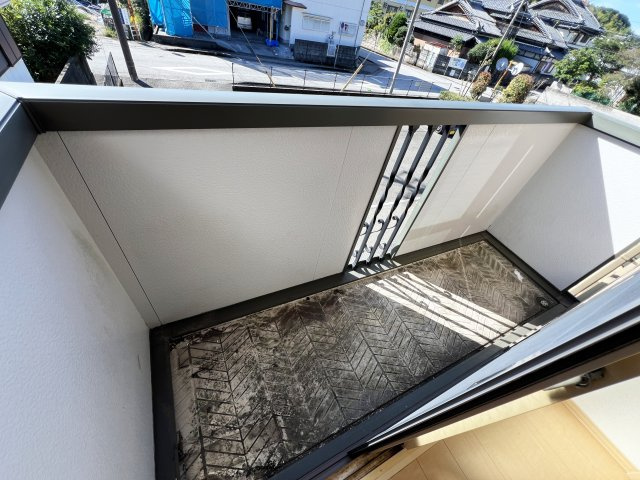 グランドソレーユ B棟のバルコニー|2階バルコニー