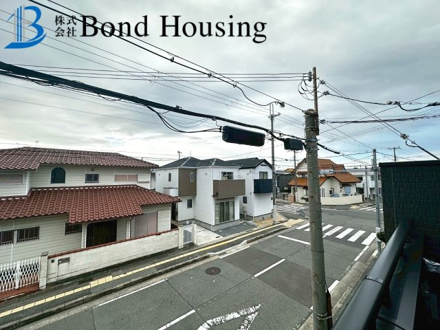 「西明石駅徒歩13分」「畳コーナーあり」西明石町 全2棟A号棟の前面道路含む現地写真