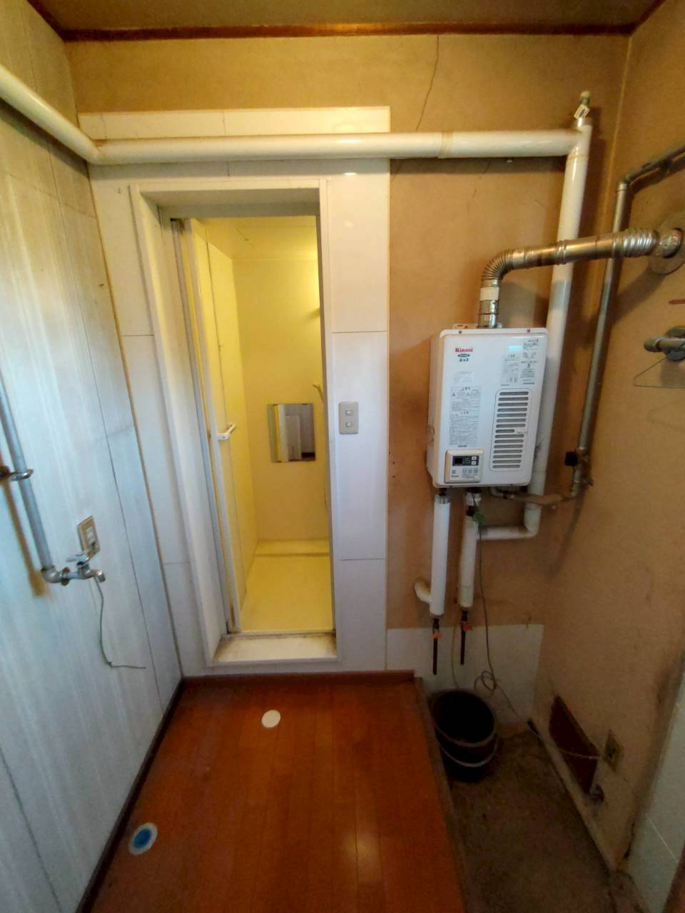 美原3丁目《三方角地》事務所跡中古住宅のランドリースペース