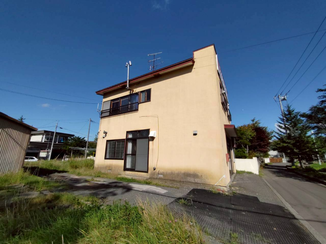 美原3丁目《三方角地》事務所跡中古住宅の外観