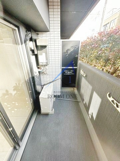 Ｌ’ＡＶＥＮＩＲ　Ｓｔａｔｉｏｎ　ｔｏｗｅｒのバルコニー|バルコニーです。