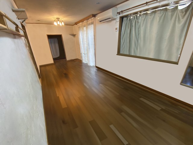 東久留米市八幡町2丁目戸建の居間・リビング|※写真は家具消しのCG加工がされています。