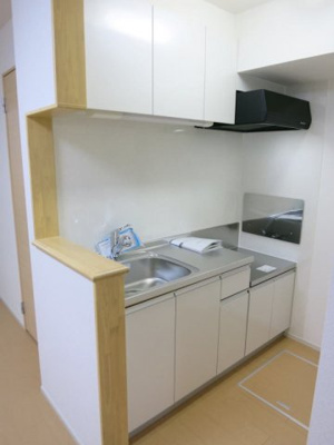 【キッチン】 | ロゼッタＢ | コンパクトなキッチンで掃除もラクラク