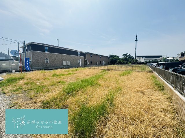 【土地】太田市新道町　A区画（全4区画）の前面道路含む現地写真|前面道路含む現地写真です
