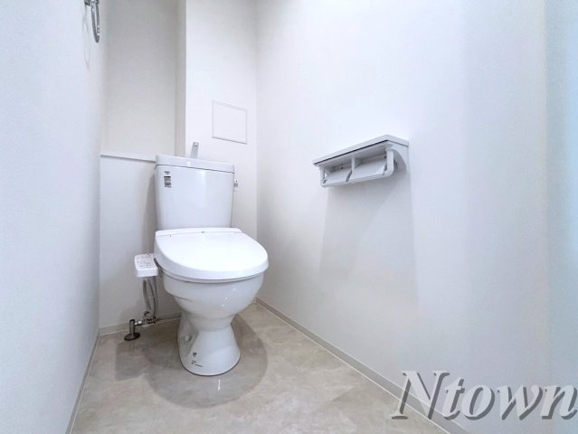 【トイレ】 | THE LOUNGE LINEAR GATE | ゆったりとした空間のトイレです