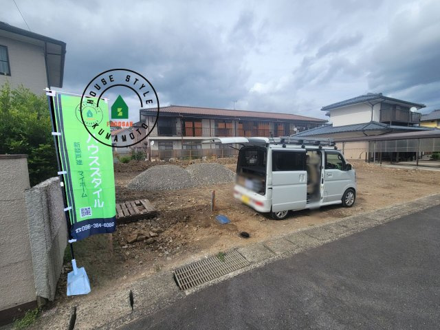 N・熊本市北区大窪5丁目第1-2棟（1号棟）　の外観|デザイン性のある外観です。