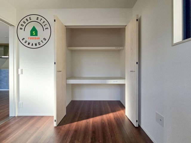熊本市北区大窪5丁目第1-2棟（1号棟）　の収納|収納には困りません。