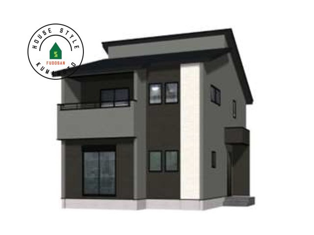 N・熊本市北区大窪5丁目第1-2棟（1号棟）　の完成予想図|外観も気になるポイント