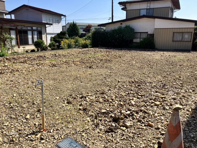 【売地】中山町大字長崎字桜町土地の外観