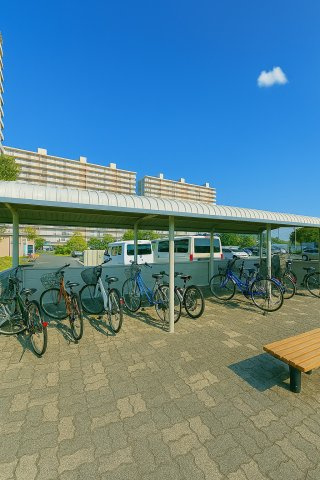 イトーピア星置シティビュー弐番館の駐輪場