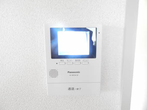 ビューハイツ小森野 D棟のセキュリティ|TVモニター付きで安心です☆