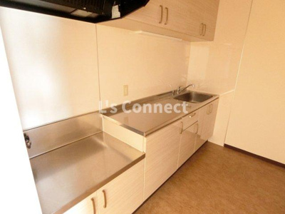 【キッチン】 | リバーサイドヒル及川 | ガスコンロ設置可能なキッチン。