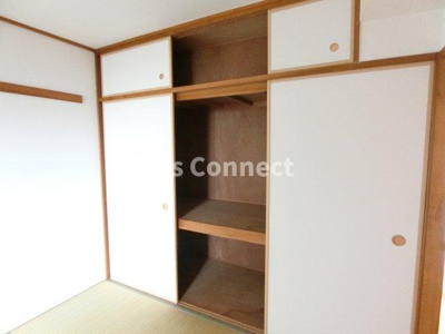 【設備】 | リバーサイドヒル及川 | 和室には天袋付きの押入があります。