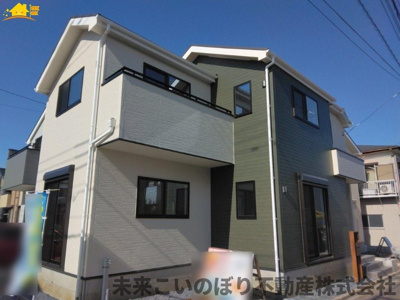 【外観】 | AiTOWN久喜市久喜東1丁目2号棟 | 幅広いお客様から好評いただいているシックな外観です