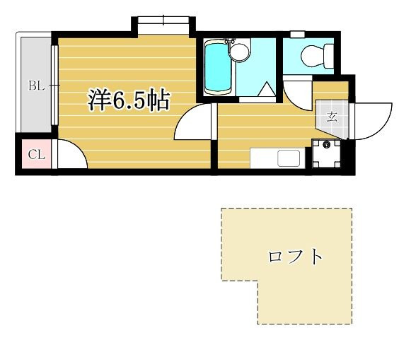 アミ薬院の間取り
