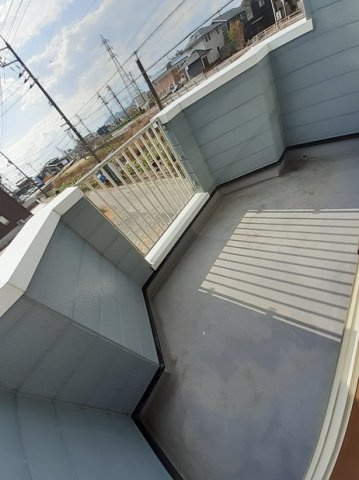 サンエステートのバルコニー