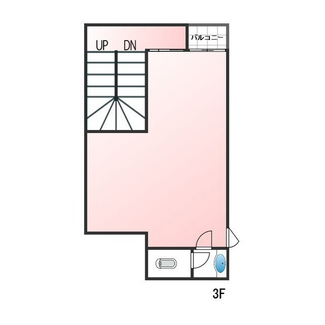 安藤ビル(若宮町)の内装|3F