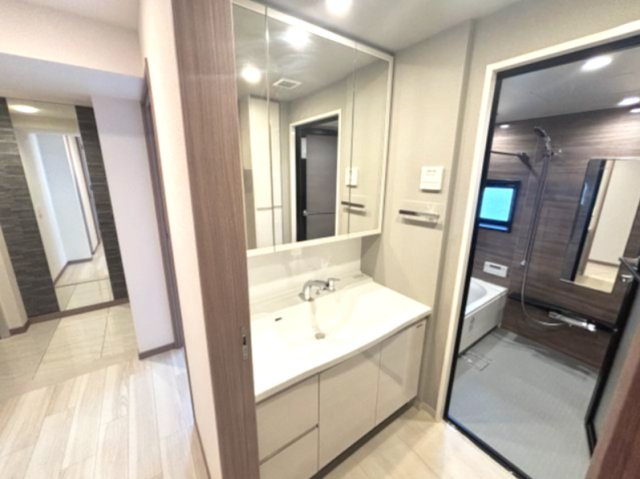 ワコーレフェリズ西岡本の独立洗面台