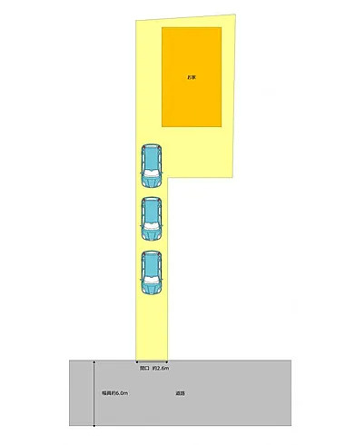 玉村町五料　中古1399の区画図