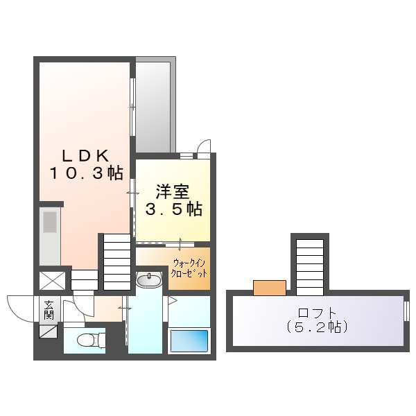 ＧＲＡＮＤＴＩＣ後楽園の間取り