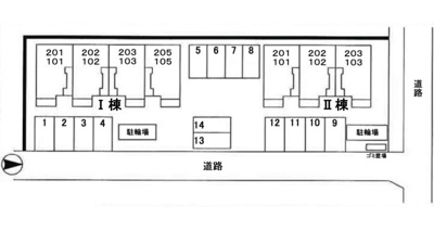 【区画図】 | プリオールⅠ