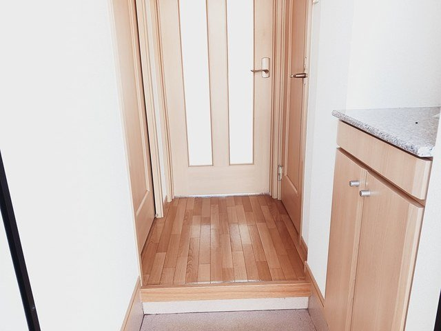 プレーヌ参番館の玄関