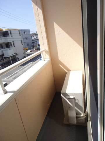 ボンジュール追分のバルコニー|別部屋同一間取りのお写真となります。