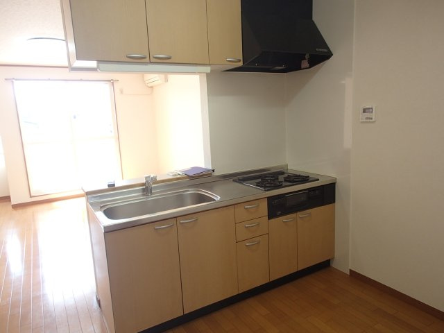 ボンジュール追分のキッチン|別部屋同一間取りのお写真となります。